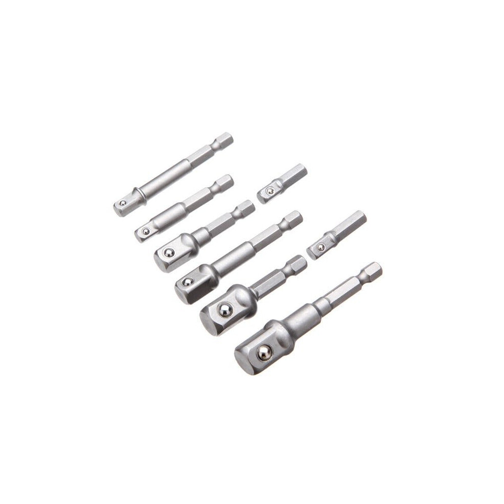 8Pcs 1/4 Inch Hex Power Drill Driver Socket Adapter Extension 3654659284372