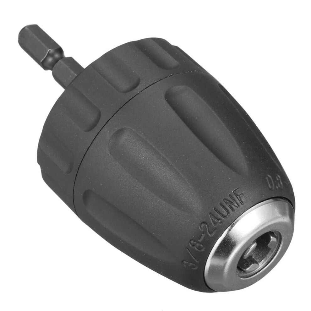 1/4 Inch Hex Shank Adapter 0.8-10Mm Keyless Drill Chuck Converter For Electric Drill 3654659275158