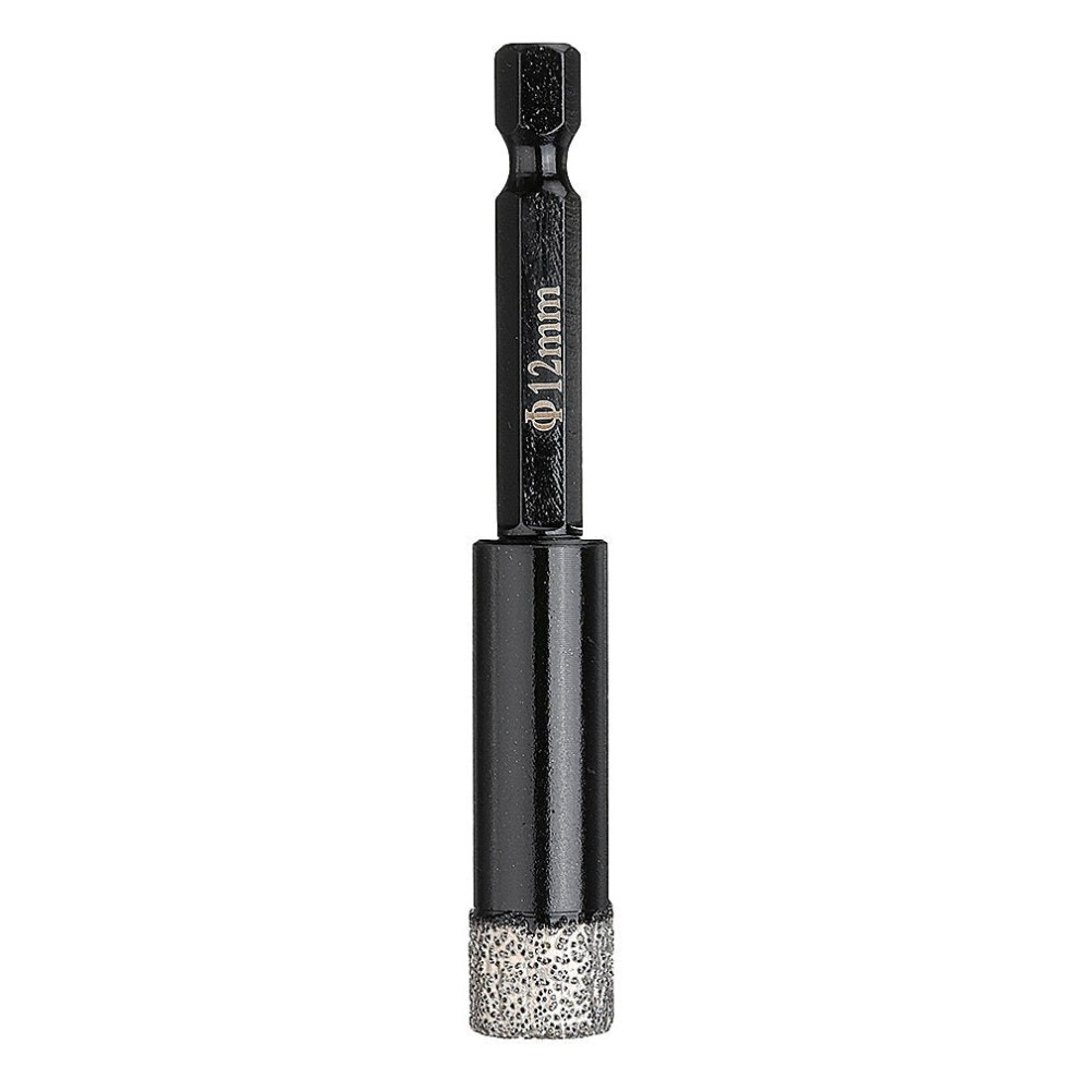 (12Mm) 6-14Mm Vaccum Brazed Diamond Dry Drill Bits Hole Saw Cutter For Granite Marble Ceramic Tile Glass Dry Cutting 6112211861227