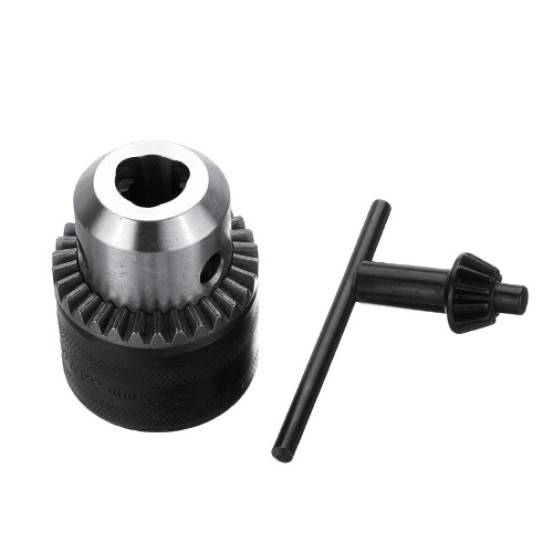 3-16mm Keyed Drill Chuck 5/8-16 UNF Thread Mount Drill Chuck Adapter 2