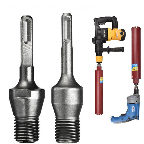 (Round) SDS Plus Arbor Adapter Electric Hammer M22 Diamond Core Drill Bit Accessories 1