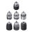 (E) Keyless Drill Chuck Screwdriver Impact Driver Converter Adaptor Hex Shank Kit 2