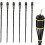 (Natural) Tiki Torch Set of 6 Bamboo Flame Light 2