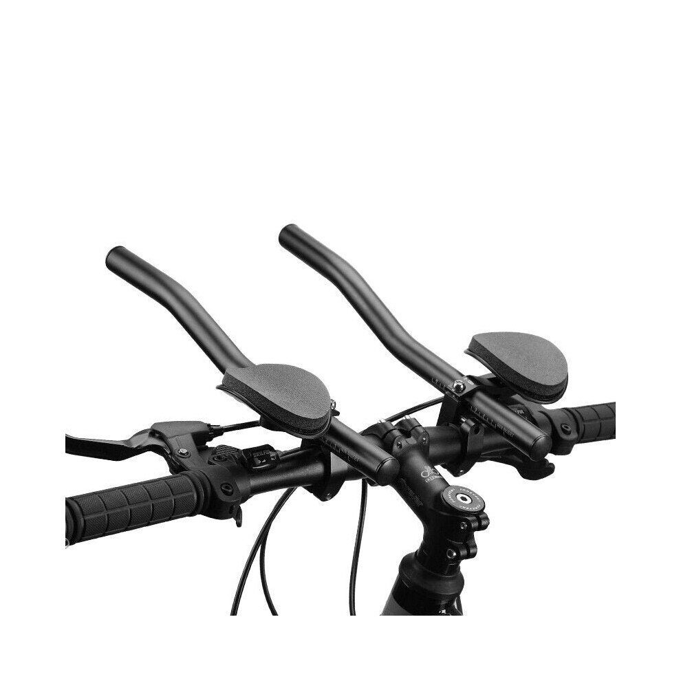 1 Pair Road Mountain Bike Handlebar Alloy Triathlon ResT-Handlebar Outdoor Cycling