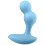 SATISFYER DEEP DIVER VIBRATING PLUG - BLUE 2