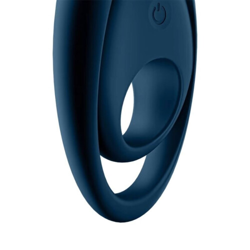 SATISFYER GLORIOUS DUO RING VIBRATOR BLUE 1