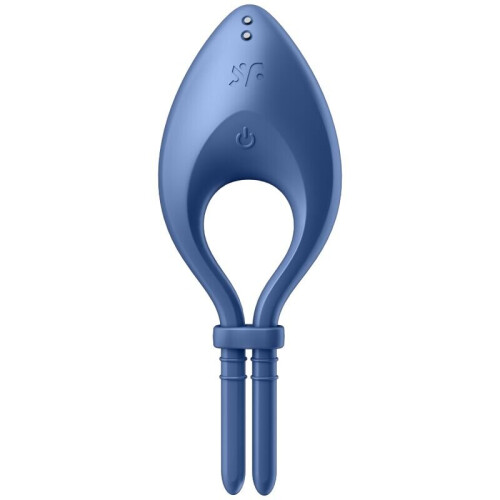 SATISFYER BULLSEYE RING VIBRATOR - BLUE 1
