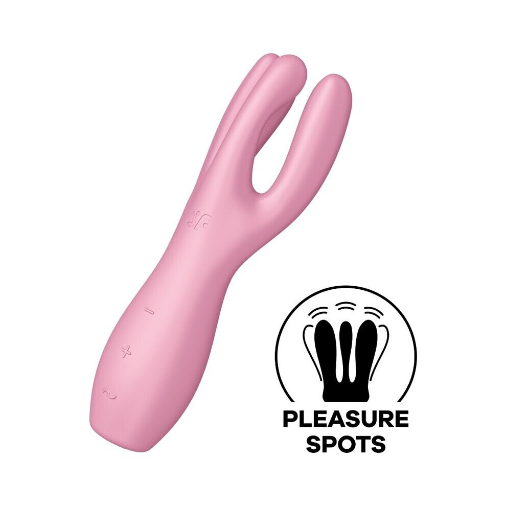 Satisfyer Pink Threesome 3 Vibrator