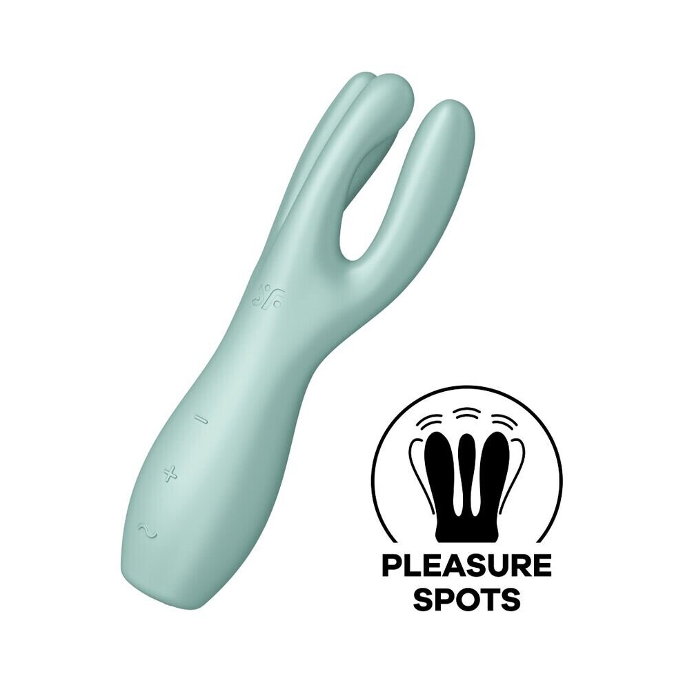 Satisfyer Threesome 3 Vibrator - Mint