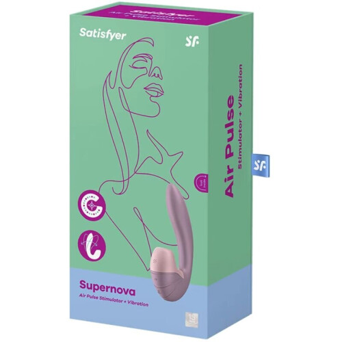 SATISFYER SUNRAY STIMULATOR  VIBRATION - PINK 2