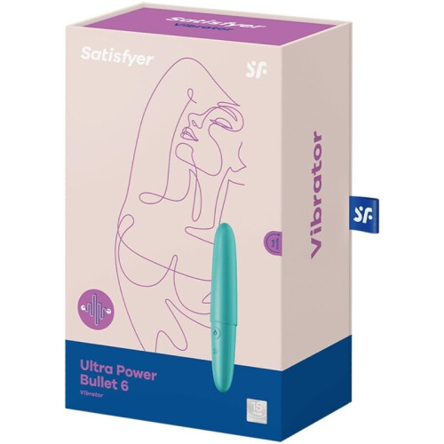 SATISFYER ULTRA POWER BULLET 6 - TURQUOISE 2