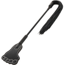 DARKNESS CROP FLOGGER BLACK FETISH BDSM