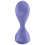 SATISFYER SWEET SEAL VIBRATING PLUG - LILAC 3