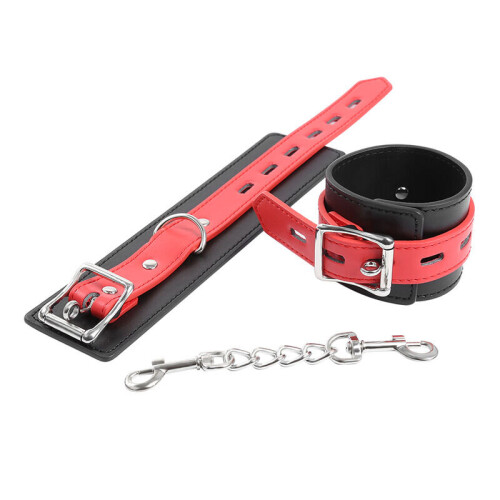 OHMAMA FETISH LOCK BUCKLE WRIST RESTRAINTS 1