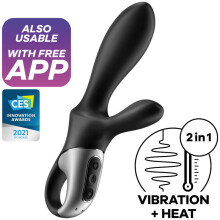 Vibromassaggiatore Anale - Satisfyer - Heat Climax+ - Connesso - Funzione Riscaldante - Prostata