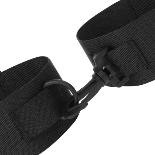 DARKNESS BEGINNERS NYLON  ANKLE  CUFFS  BLACK 2