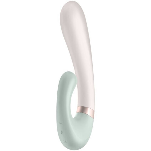 SATISFYER HEAT WAVE VIBRATOR - WHITE