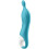 SATISFYER A-MAZING 2 A-SPOT VIBRATOR - TURQUOISE 2