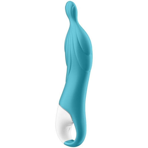 SATISFYER A-MAZING 2 A-SPOT VIBRATOR - TURQUOISE 1