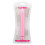 GLOSSY SLIM VIBRATOR PINK 2
