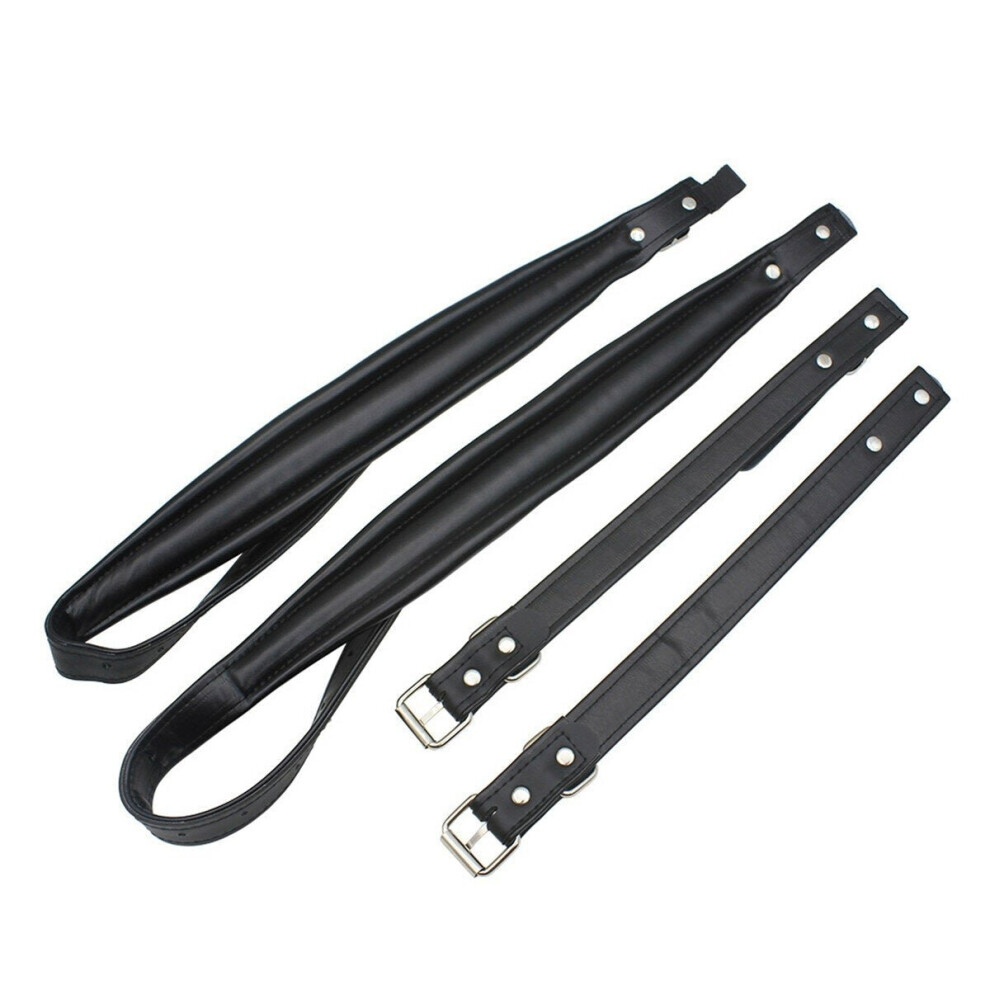 () Accordion Shoulder Straps Soft Adjustable Synthetic Leather PU Accordion Shoulder Straps Set