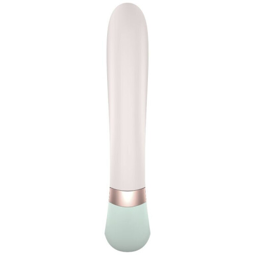 SATISFYER HEAT WAVE VIBRATOR - WHITE 1