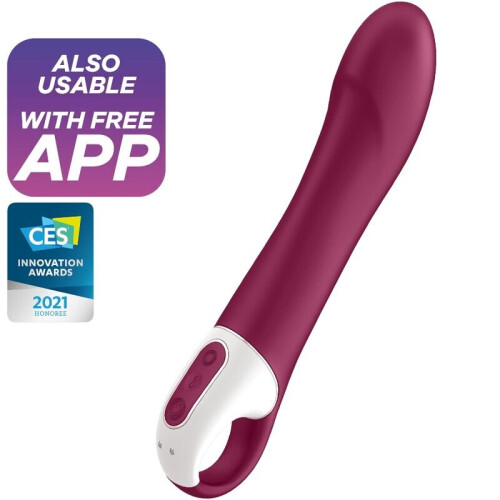 SATISFYER BIG HEAT G-SPOT VIBRATOR