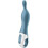 SATISFYER A-MAZING 1 A-SPOT VIBRATOR - BLUE 1