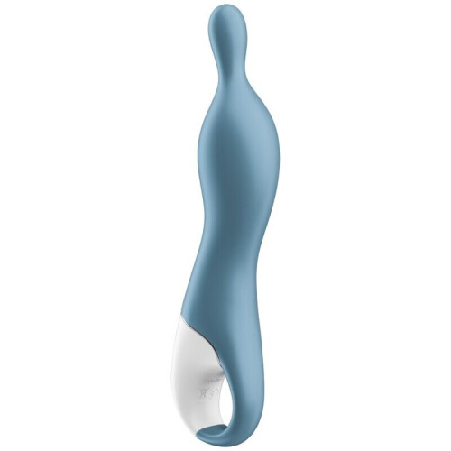 SATISFYER A-MAZING 1 A-SPOT VIBRATOR - BLUE 1