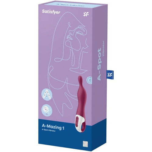 A-Mazing 1 Vibrador Burdeos - Satisfyer 2