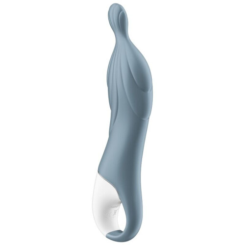 SATISFYER A-MAZING 2 A-SPOT VIBRATOR - GREY 1