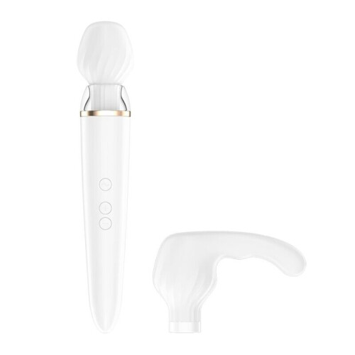 SATISFYER DOUBLE WAND-ER WHITE 1