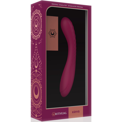 RITHUAL KRIYA G-SPOT STIMULATOR RECHARGEABLE ORQUIDEA 1