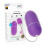 ONLINE WATERPROOF VIBRATING EGG - PURPLE 1