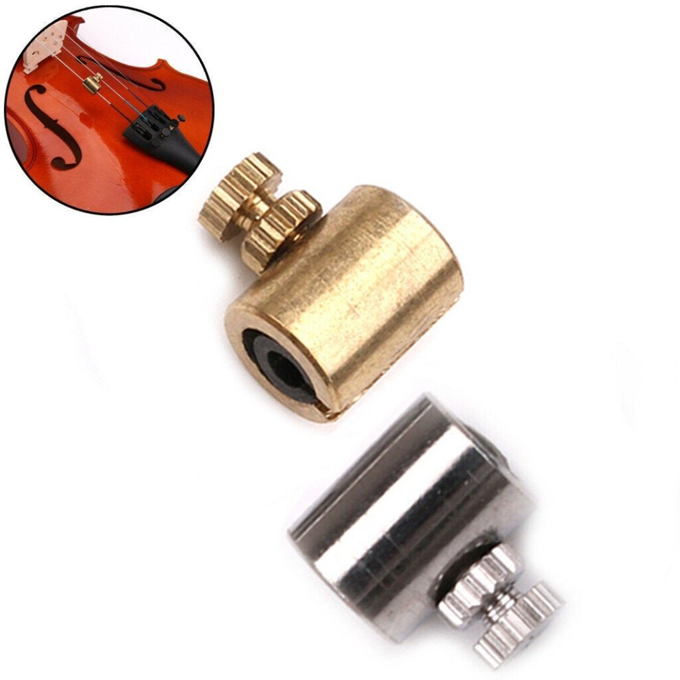 (Gold) Violin Wolf Tone Eliminator Mute Suppressor for Accessories