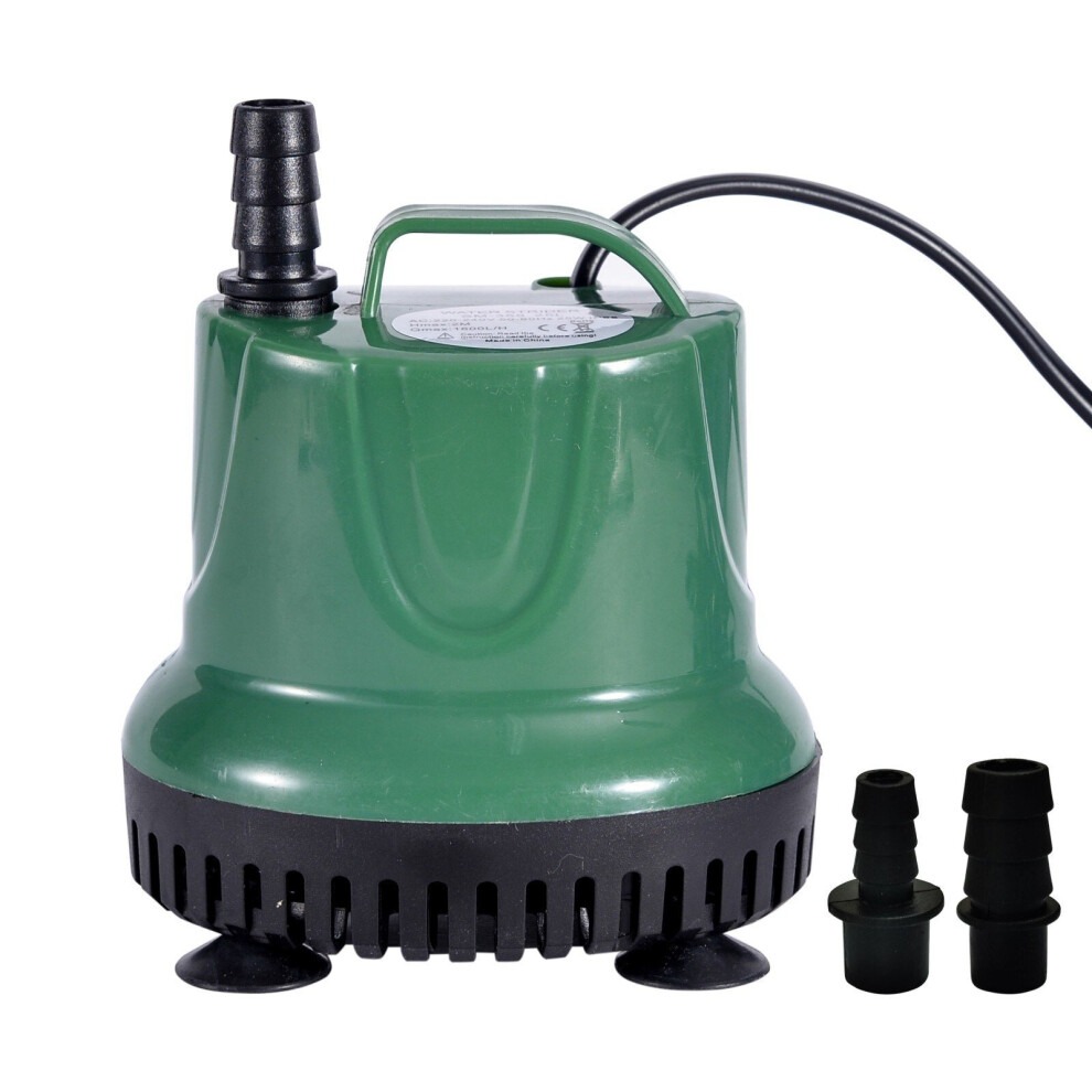 (US Plug, 25W 1600L/H) Submersible Water Pump Mini Fountain Pump