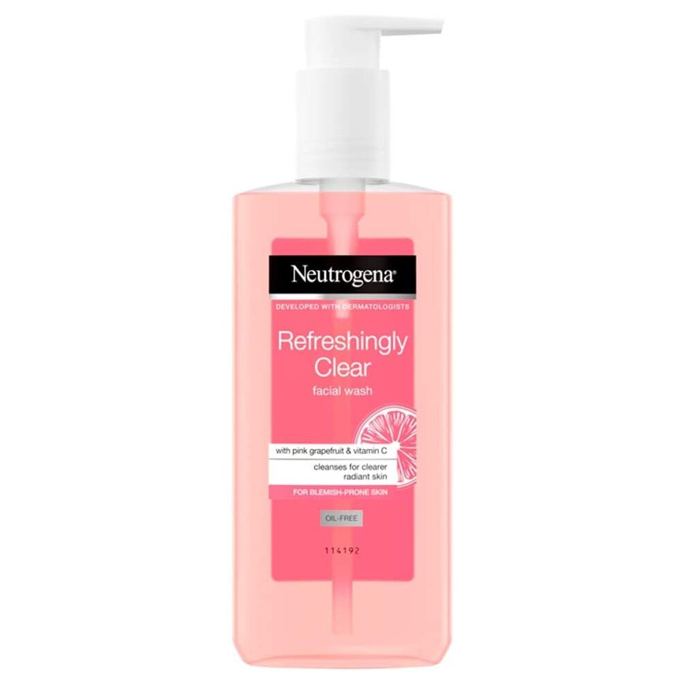 Neutrogena Refreshingly Clear Facial Wash Vitamin C200 ml