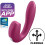 SATISFYER SUNRAY STIMULATOR  VIBRATION - RED 1