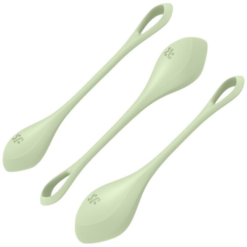 SATISFYER YONI POWER 2 TRAINING SET - GREEN
