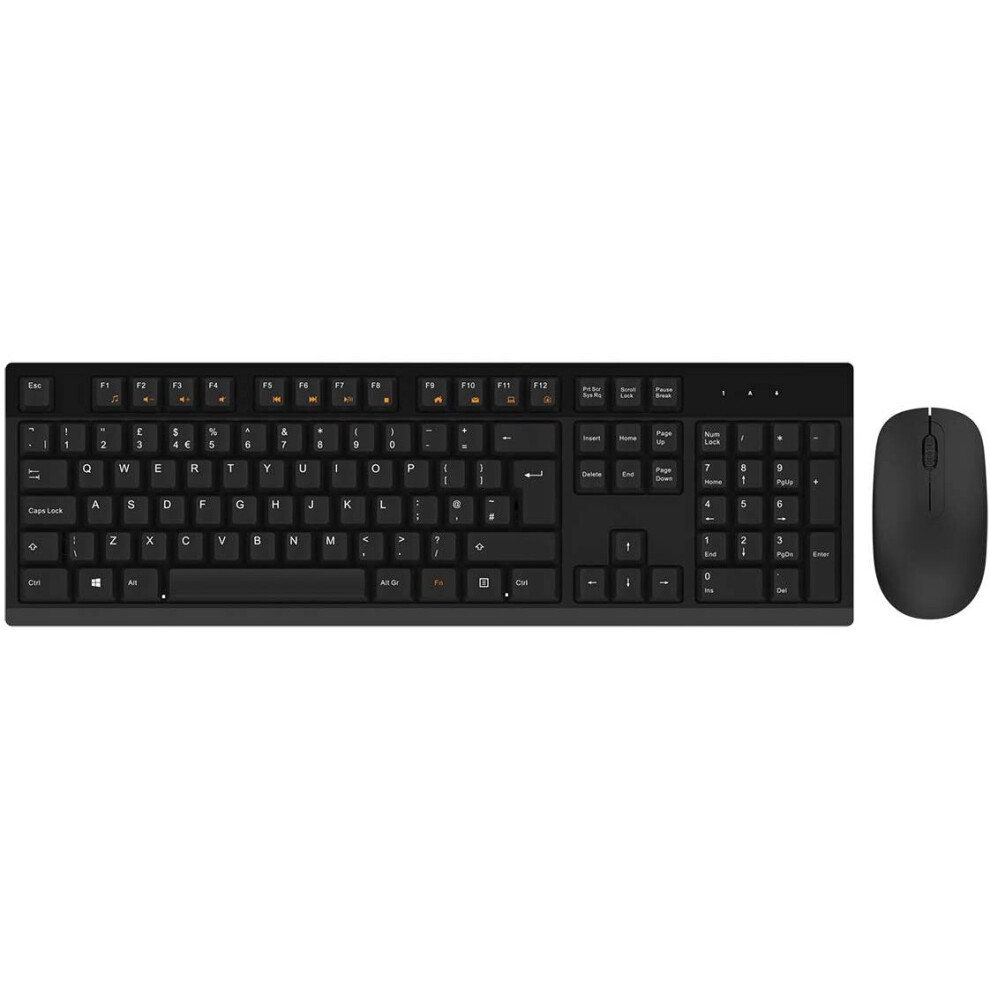 Cit Ez-Touch Wireless Keyboard And Mouse Set - Black 5055492406019