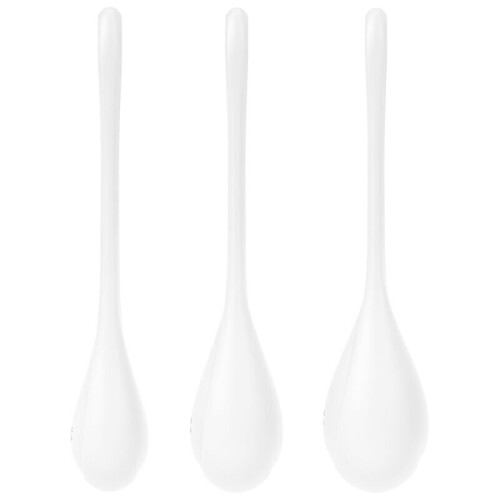 SATISFYER YONI POWER 1 TRAINING SET - WHITE 1