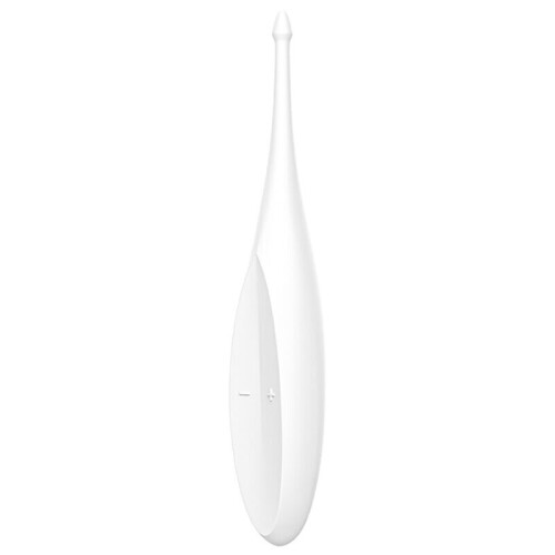SATISFYER TWIRLING FUN TIP VIBRATOR - WHITE
