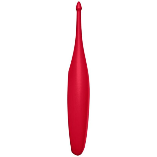 SATISFYER TWIRLING FUN TIP VIBRATOR - RED 1