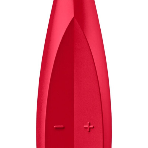 SATISFYER TWIRLING FUN TIP VIBRATOR - RED 2