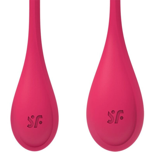 SATISFYER YONI POWER 1 TRAINING SET - RED 1
