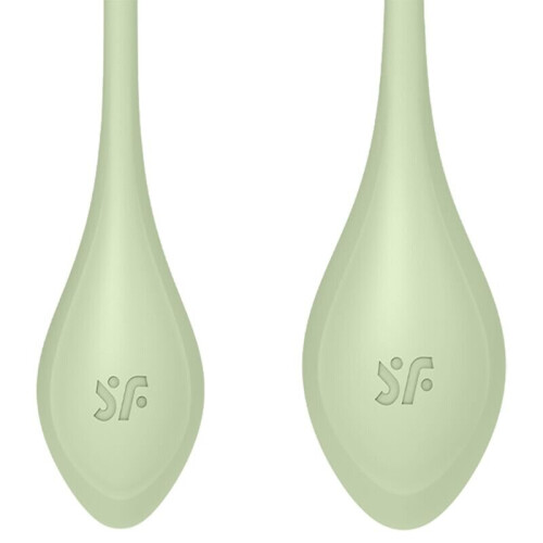 SATISFYER YONI POWER 2 TRAINING SET - GREEN 1
