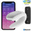 SATISFYER DOUBLE FUN PARTNER VIBRATOR - WHITE 1