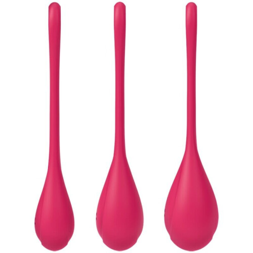 SATISFYER YONI POWER 1 TRAINING SET - RED 2