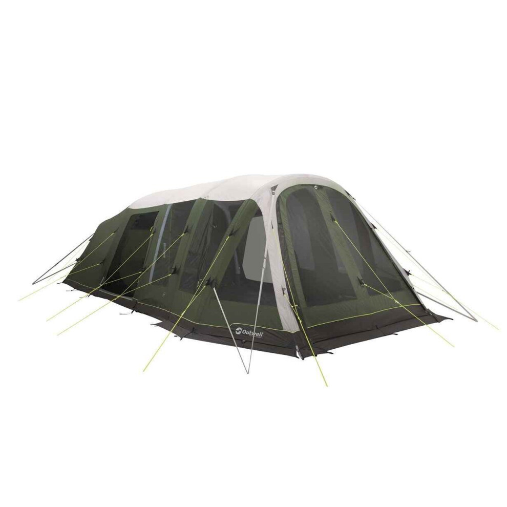 Outwell Jacksondale 5 Person Air Tent With 2 Bedrooms Green