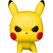 Funko POP Pop! Games: Pokemon Pikachu (Attack Stance) Sammelfigur aus Vinyl, mehrfarbig, Einheitsgr e